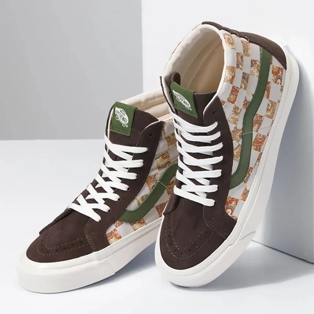 NWT Vans Sk8-Hi 38 DX Bricolage Check Shoes Anaheim Factory 38 w7.5 m6